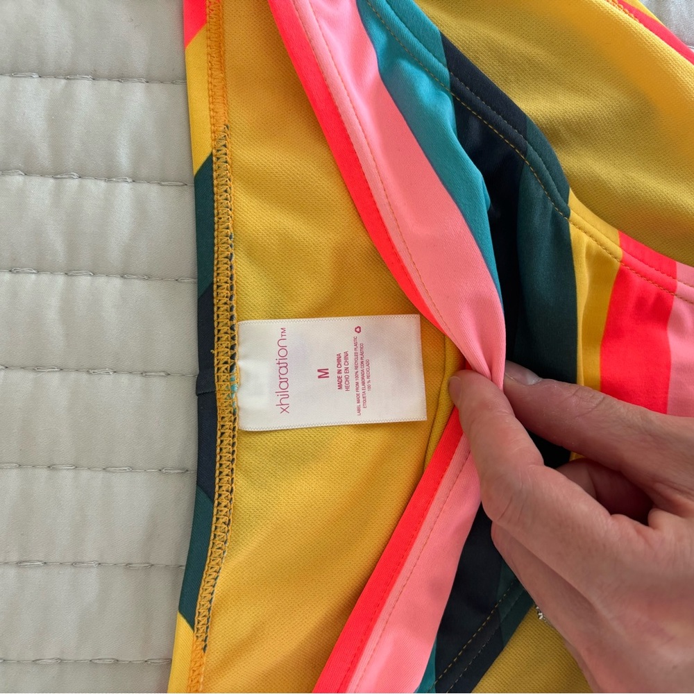 Xhilaration Multicolor Bikini Top